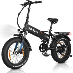 VARUN Folding E Bike 20 Inch Electric Bicycle