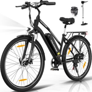 COLORWAY BK27 Electric Bicycle, 28 Inch EBike