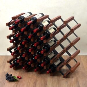 Flaschenregal Weinregal aus Metall, Weinregal für die Arbeitsplatte, kleines Weinregal für die Arbeitsplatte, Weinschrank für den Tisch, Weinflaschenregal, Lagerregal für Weinkeller, Bar, Zu