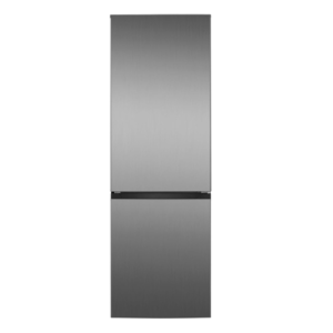 Bomann® XXL Fridge with Freezer Compartment 186 cm | 60 cm Wide | Fridge Freezer Freestanding | Fridge Freezer Combination 4 Shelves | Door Hinge Changeable | 40 dB | Refrigerator KG 7357 inox [Energy Class C]