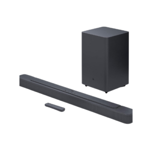 JBL Bar 2.1 Deep Bass MK2 - 2.1 Channel Soundbar with Wireless Subwoofer for Home Cinema Sound System - Slim and Compact Design with JBL Surround Sound - Black
