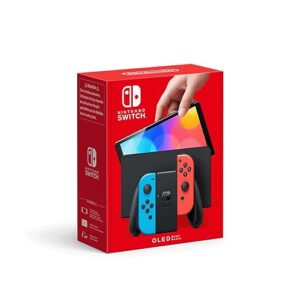 Nintendo Switch (OLED-Modell) Neon-Rot/Neon-Blau