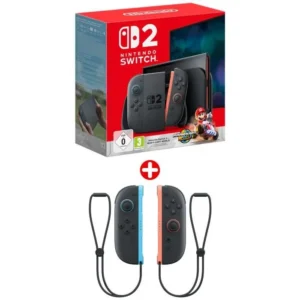 Console Nintendo Switch 2 + Mario Kart World (Code) + Paire de manettes Joy-Con 2