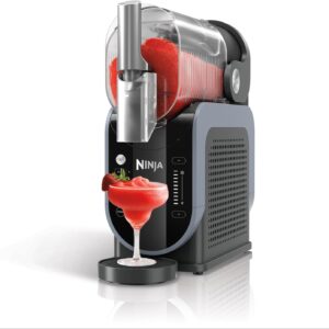 Ninja SLUSHi – Eismaschine (Slush-Eis, Cocktails, Frappés, Milchshakes) – 1,9 l – Kein Eis oder Vorbereitung erforderlich – Blau & Grau – FS301EU
